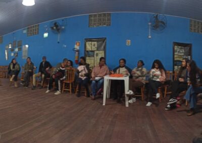 Encontro Mobilização no dia 22_7 - PELOTAS - Clube Cultural Fica Ahí Pra Ir Dizendo - Denise Liberart