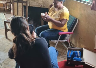 Liderança quilombola Dona Marta - quilombo Madeira - jaguarão - 23 de julho - Denise Liberart