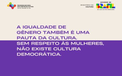 A igualdade de gênero também é uma pauta da cultura