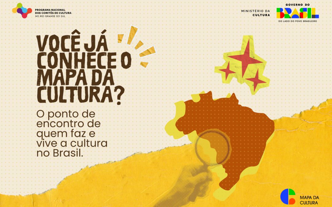 Estar no Mapa da Cultura é ser visto! Inscreva-se agora mesmo