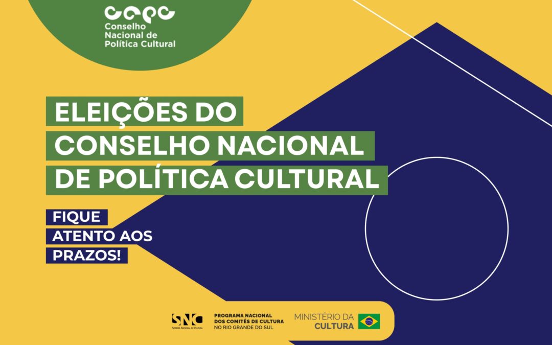 CNPC abre processo eleitoral para fortalecer a participação da sociedade civil na cultura